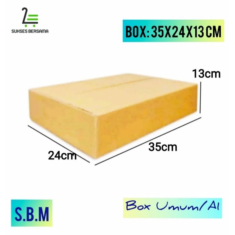 

Box 35x24x13cm( Darma Box)/Kardus/Karton/Hampers/Box Normal