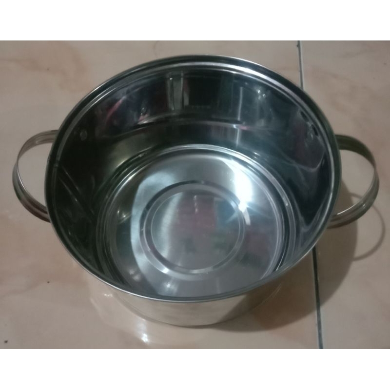 Panci sayur stainles, Panci sayur aluminium koran, Panci kukus steamer