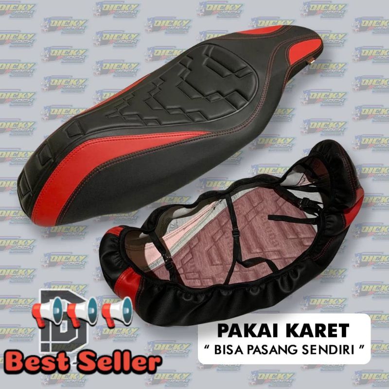COVER JOK SEAT PELINDUNG JOK MOTOR (PAKAI KARET) #YAMAHA NMAX AEROX