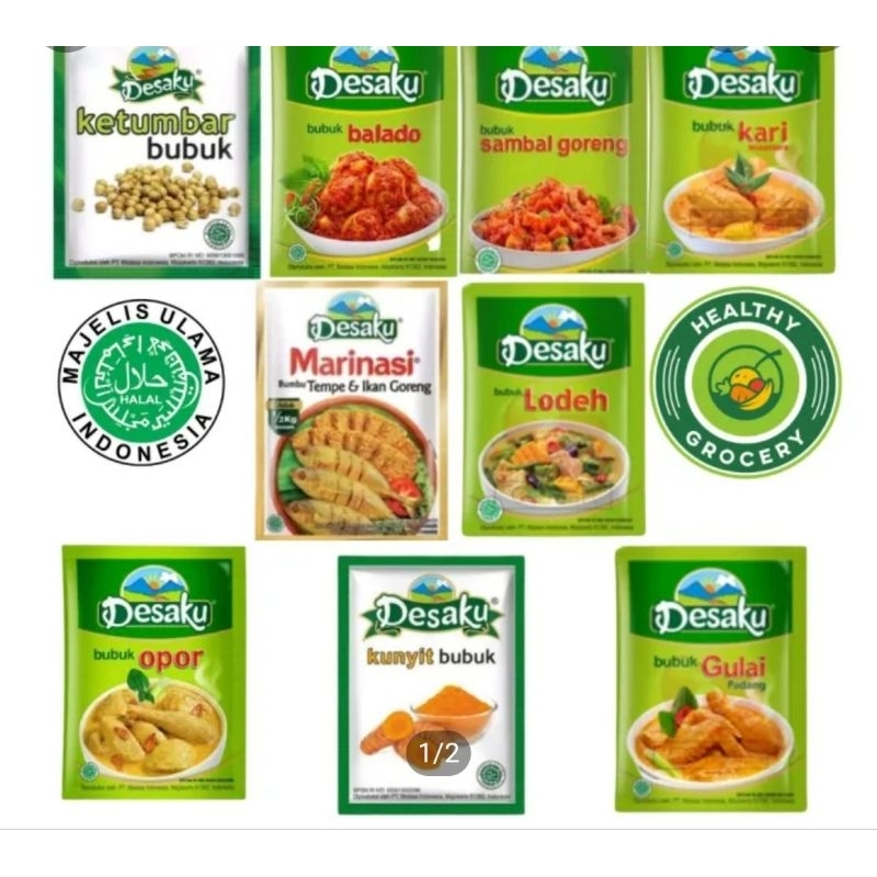 

bumbu desaku all varian renceng isi 12
