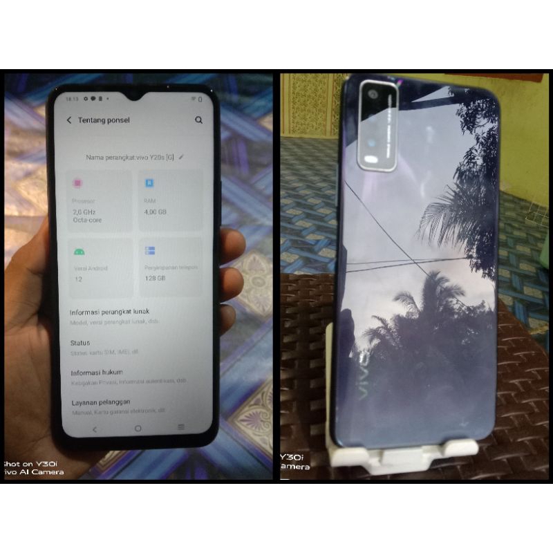 Vivo y20s second 4/128