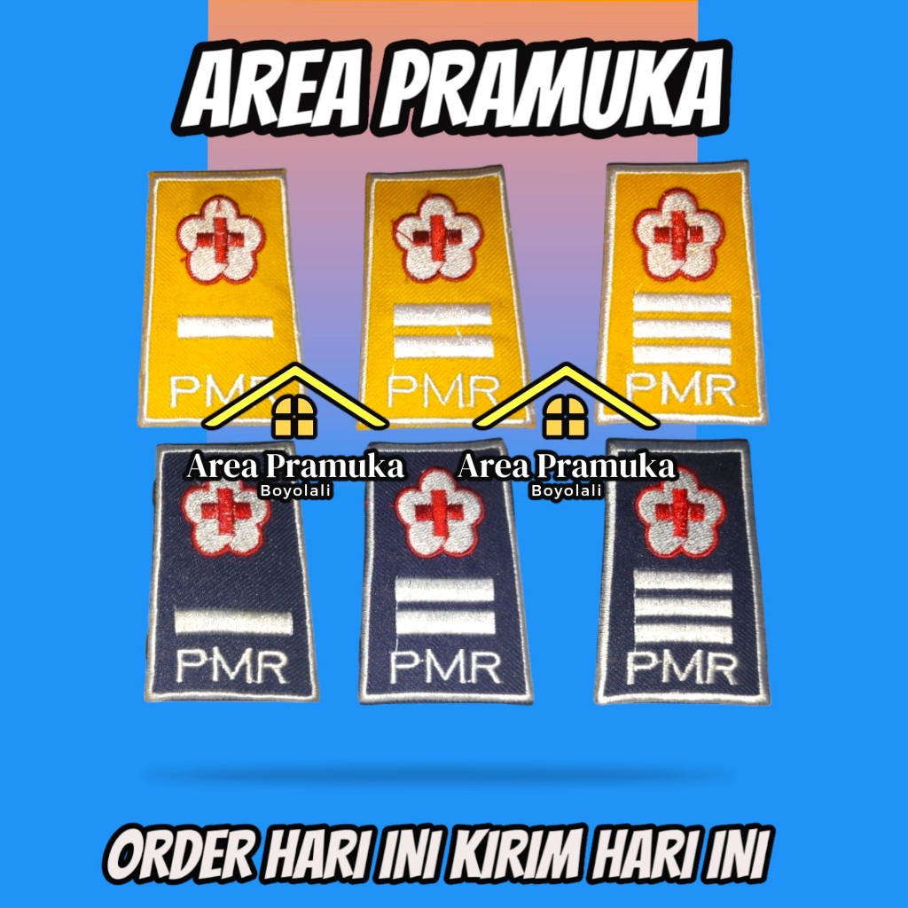 Evolet PMR bordir / evolet PMR biru / evolet PMR kuning bordir