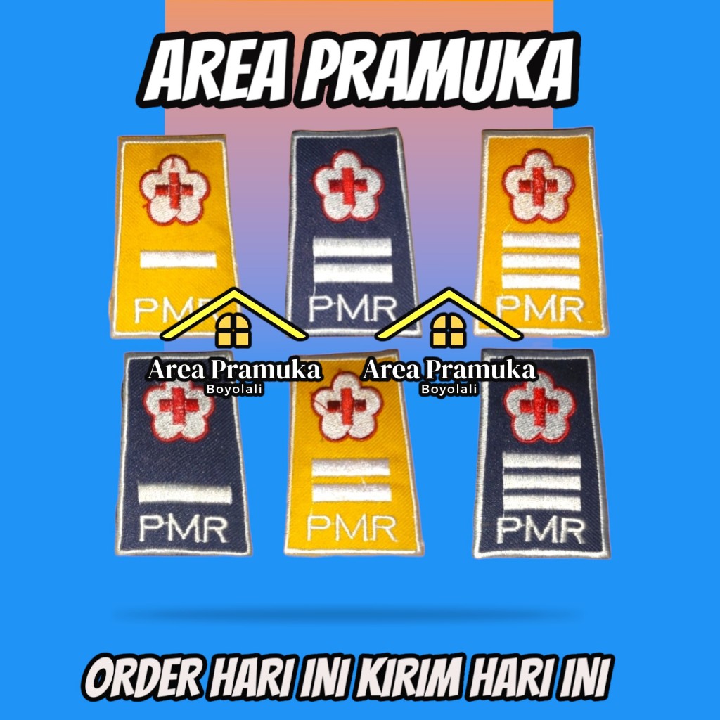 Evolet PMR bordir / evolet PMR kuning / evolet PMR biru