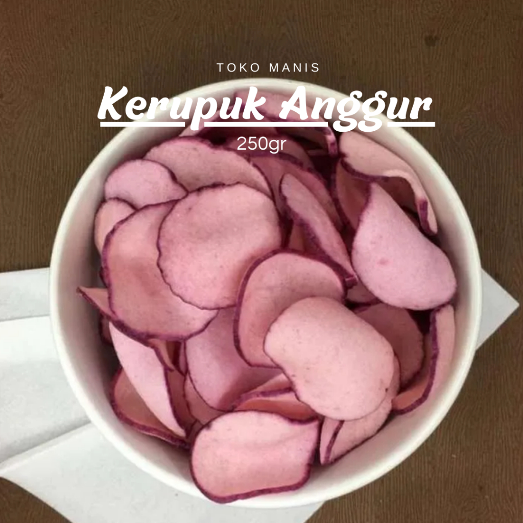 

KERUPUK BUAH ANGGUR | KERUPUK ANGGUR |KERIPIK BUAH ANGGUR