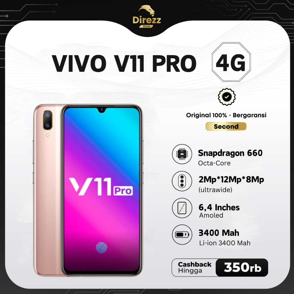 Vivo v11 pro 6/64gb second