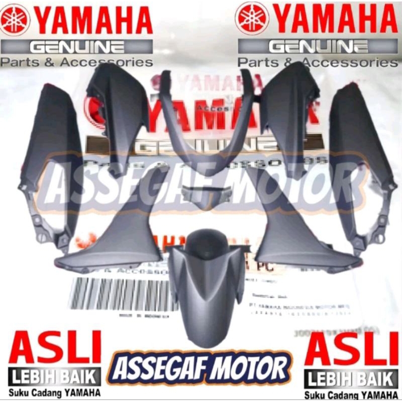COVER FULL BODY HALUS SET N MAX NMAX LAMA OLD ABU ABU 2017-2018 ASLI ORIGINAL YAMAHA