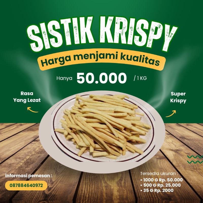 

SISTIK KRISPY 1 Kg