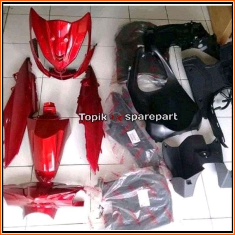 Motor: Cover full set body halus kasar Honda beat fi 2015