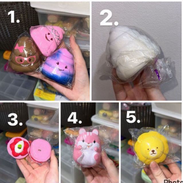 Squishy Sales (Licensed Squishy, Puni Maru, Pjommie, Ibloom, Silly Squishies, Cutie Creative, Squish