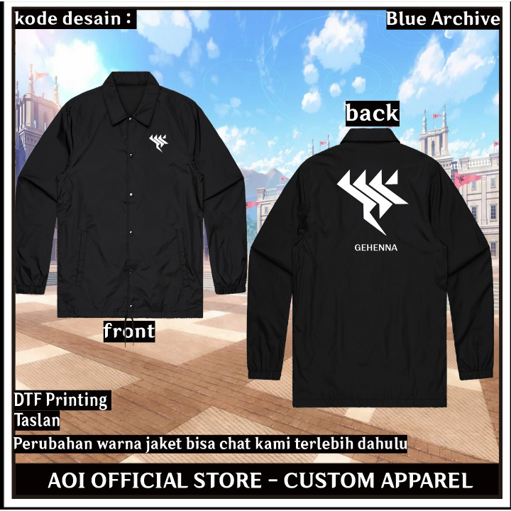Jaket Gehenna Blue Archive