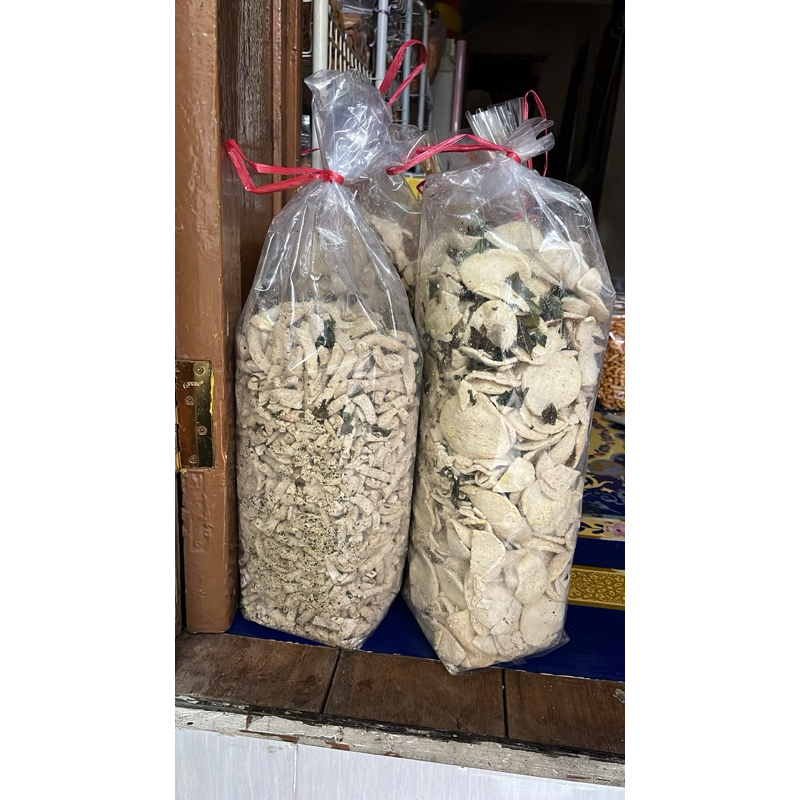

Basreng ori daun jeruk 1 bal isi 2kg