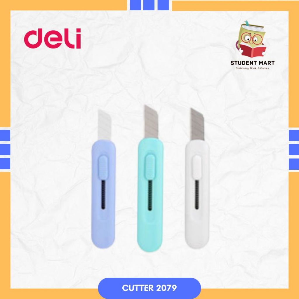 

Deli Cutter Knife Alat Pemotong 2079