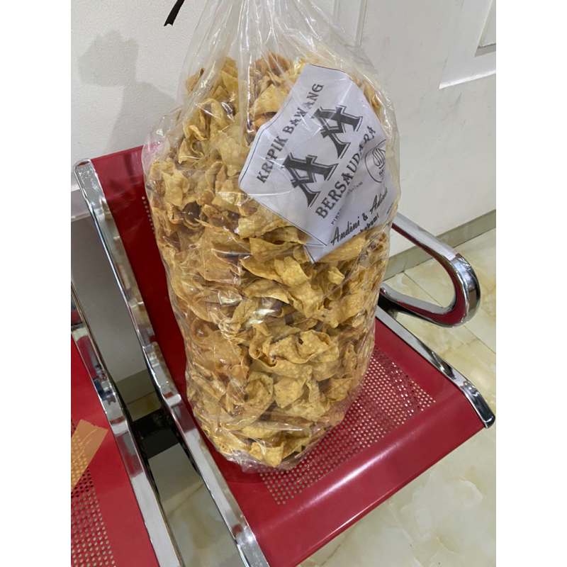 

1 BAL (3 KG) KERIPIK BAWANG AROMA DAUN JERUK (AA BERSAUDARA) DI JAMIN ENAK