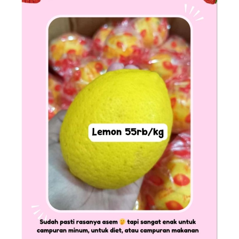 

Buah Lemon Segar || STOBELI MANIS