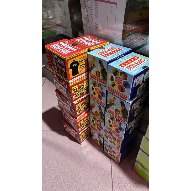 SUPER -N KENARI untuk burung 1 Box