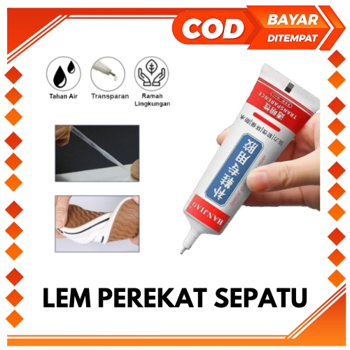 Lem Perekat Sepatu Super Kuat Lem Sepatu Karet Paling Kuat 60ML