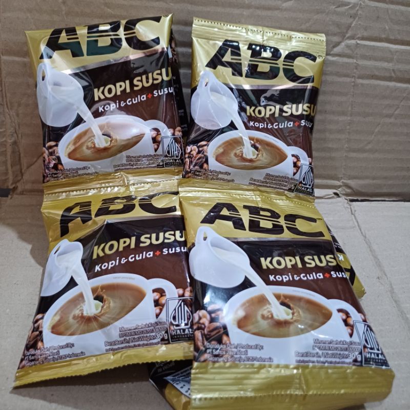 

Abc susu kopi instan/renceng