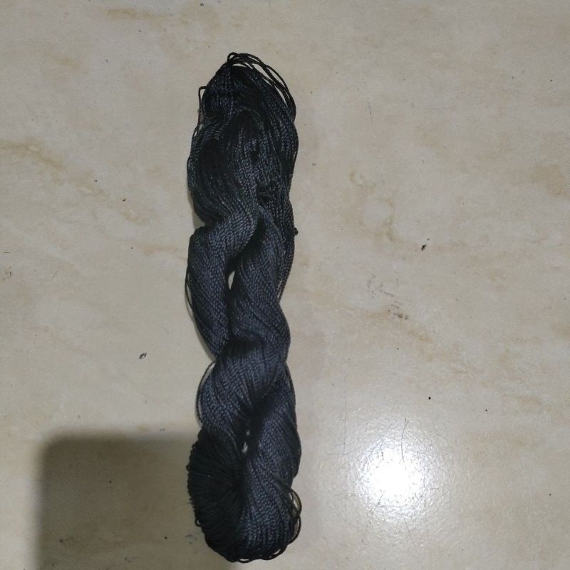 benang nilon hitam 1 ikat benang jaring burung jaring padi