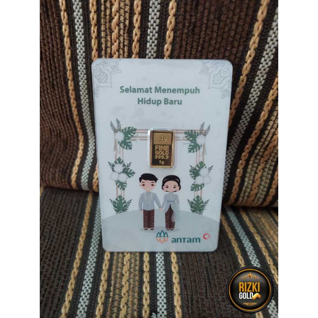 LOGAM MULIA ANTAM EMAS KITA HARTADINATA 1 GRAM SERIES SELAMAT MENEMPUH HIDUP BARU