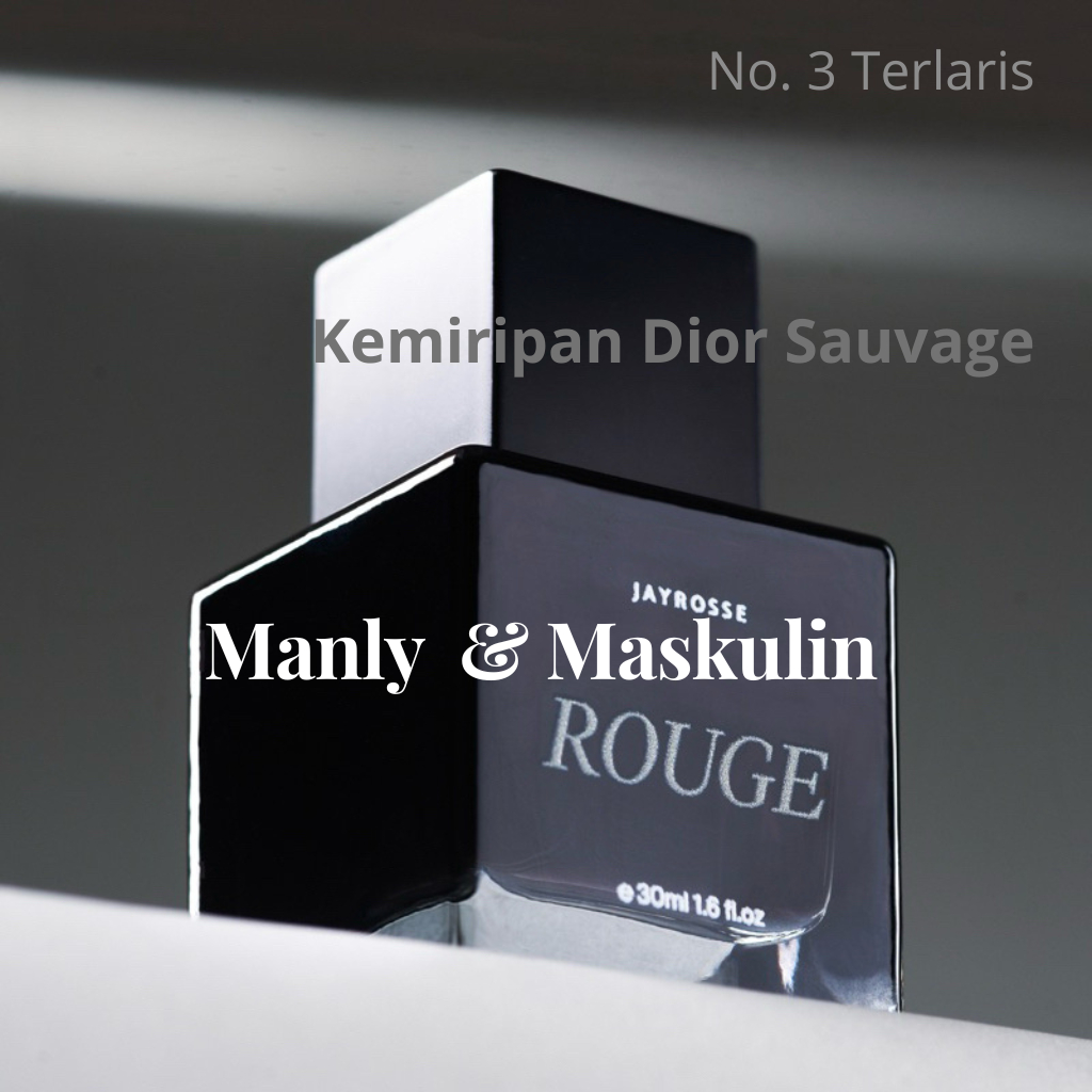 Jayrosse Parfum Pria Tahan Lama Minyak Wangi Original Eau De Parfume - Rouge 30 ml
