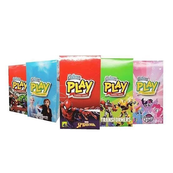 

[MT] Relaxa Play Gummy Candy 1kotak Isi 12