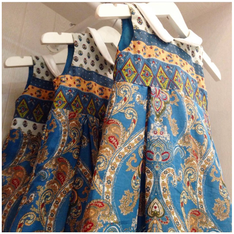 dress batik BUBBLE GIRL 1-2 year baju anak bayi perempuan 1-2 tahun