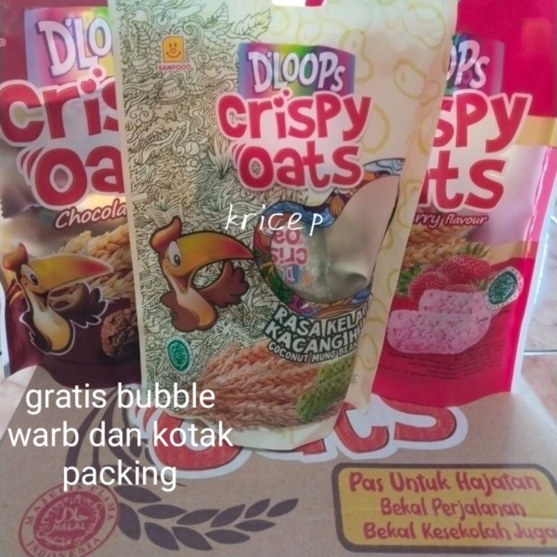 

D'loops crispy oats isi 10pcs