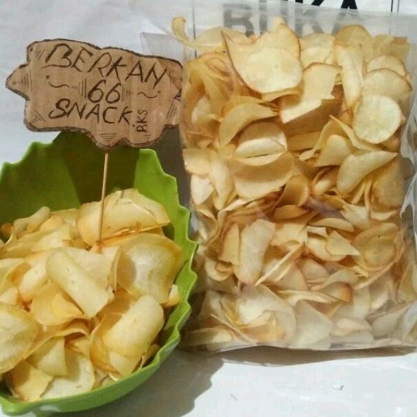 

Keripik Singkong Gurih Renyah 500g / qitela singkong