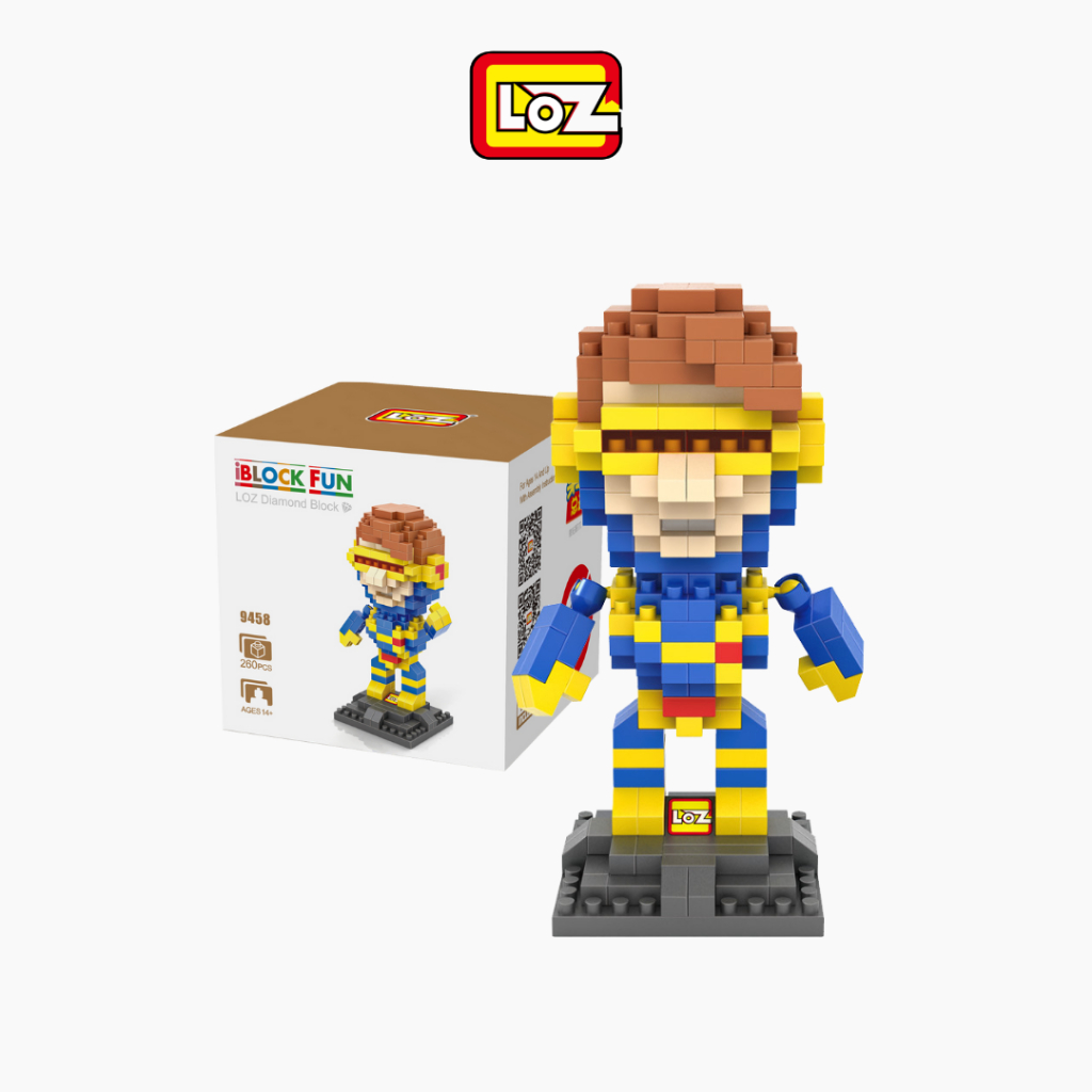 Mainan Brick Anak / Balok Susun Model Karakter LOZ 9458 Large Cyclops