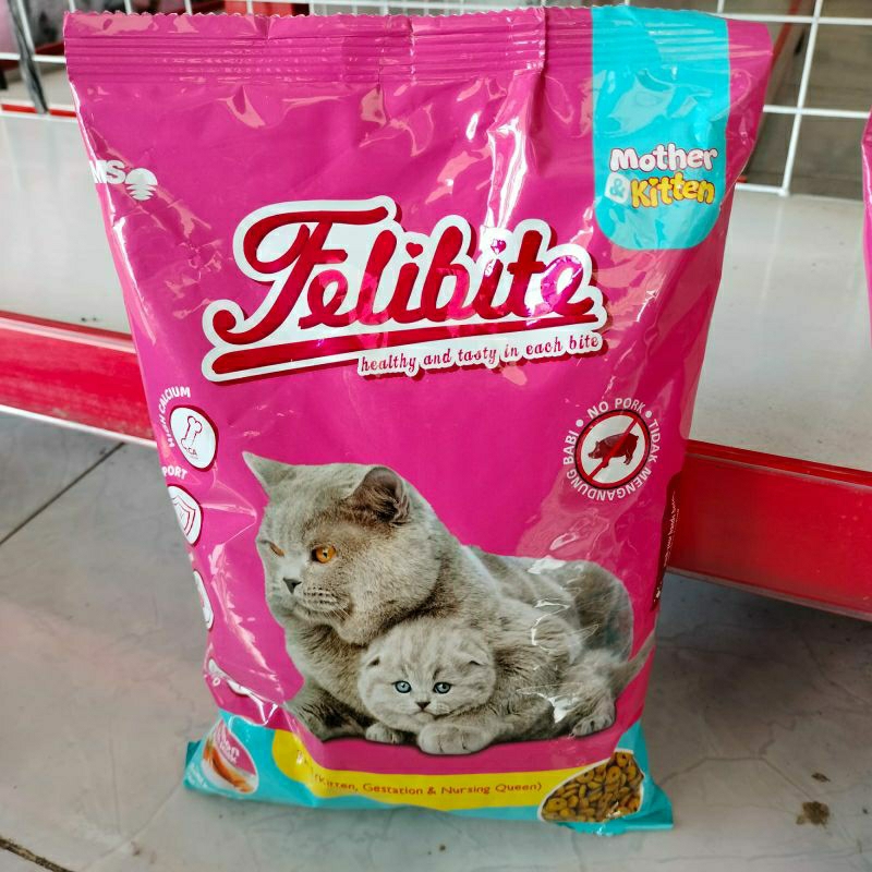pakan kucing felibite mother and kitten 500 gr