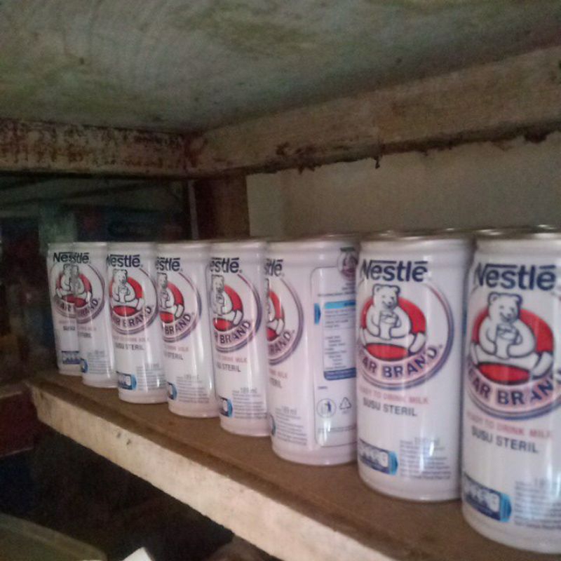 

Susu Steril Bear Brand 189ml