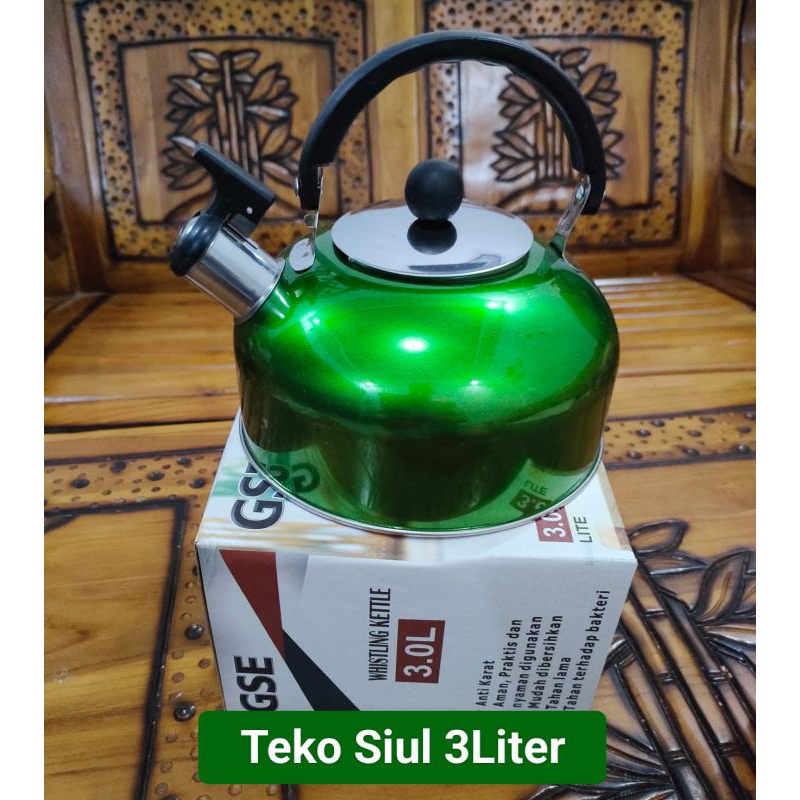 Teko Siul GSE 3L Ceret Air Panas Bunyi