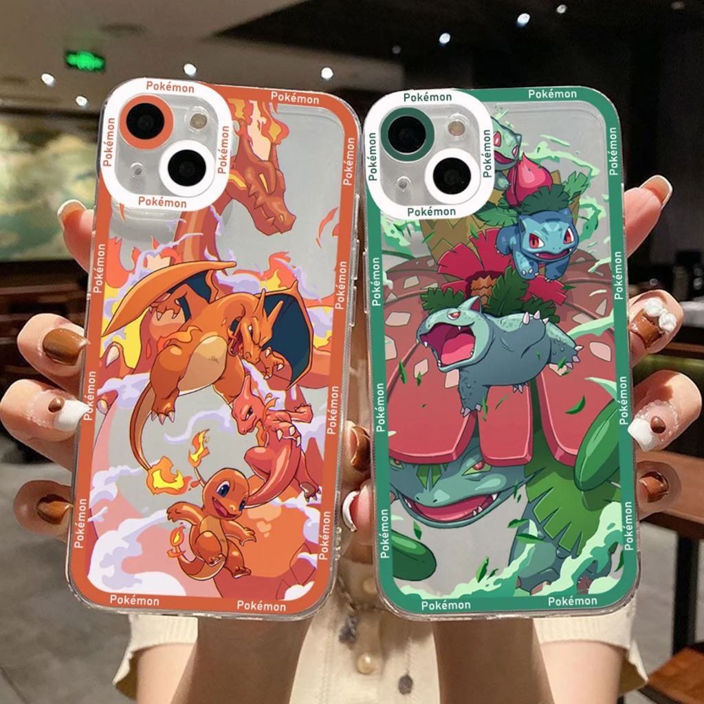 Pokémons Squirtles Charmanders Phone Case For ITEL VISION 1 PRO P55 P40 S23 A70 A49 A27 A26 Soft Silicone Transparent Cover