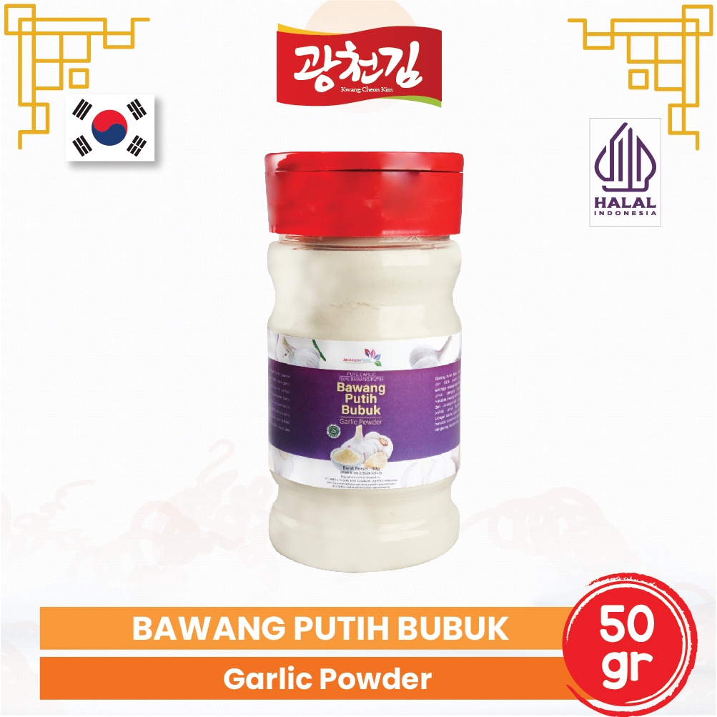 

KC. Bawang Putih Bubuk | Garlic Powder | Bubuk Bawang Putih 50g