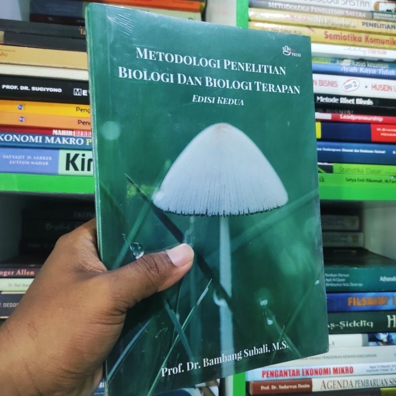 (ori) buku metodologi penelitian biologi dan biologi terapan - prof. bambang subali
