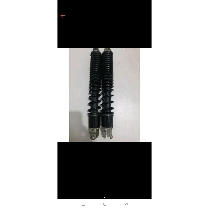 shock belakang PCX 160 2022 original bawaan