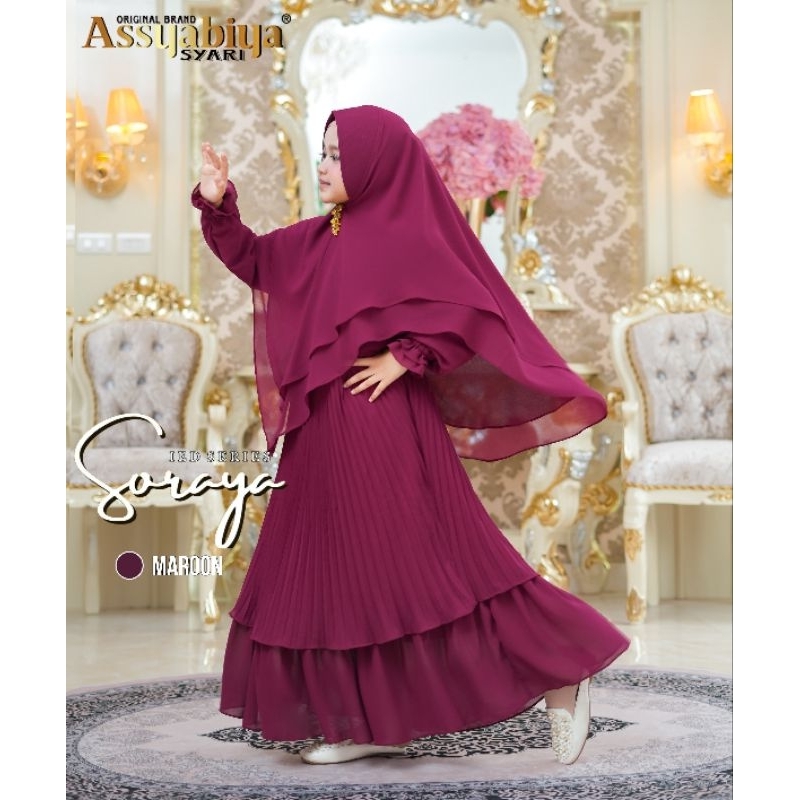 SORAYA ied series / baju muslim anak perempuan