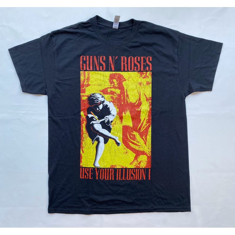 GUNS N ROSES ILLUSION-GET IN THE RING T-Shirt import original