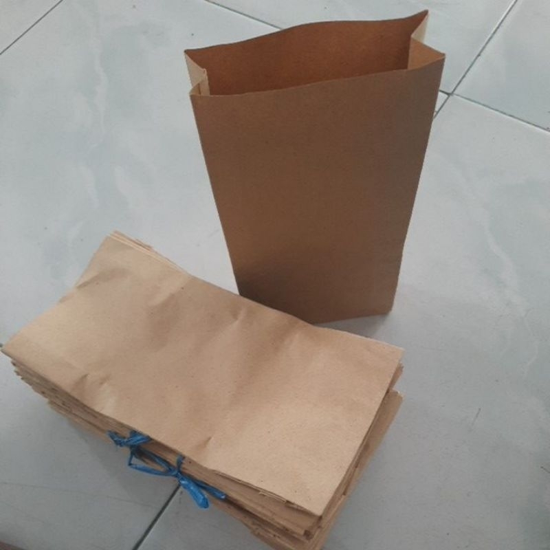 

Kertas samson B/ kertas packing benih/kantong kertas (p.l.t) 10x3.5x20 100lembar