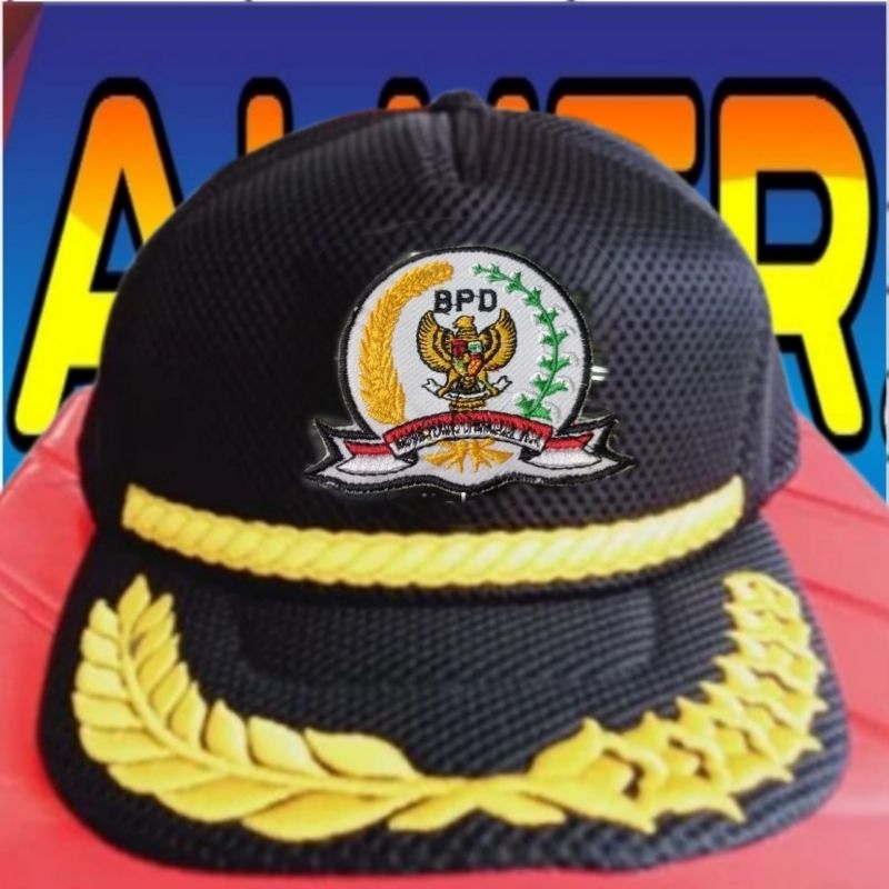 topi BPD Lis padi kapas topi jaring BPD topi badan PERMUSYAWARATAN DESA topi jaring badan PERMUSYAWA