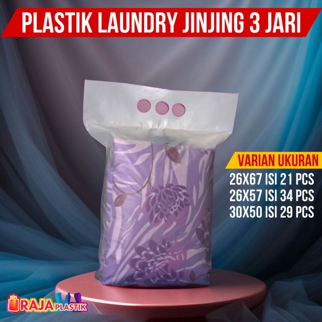Plastik Laundry Jinjing 3 Jari