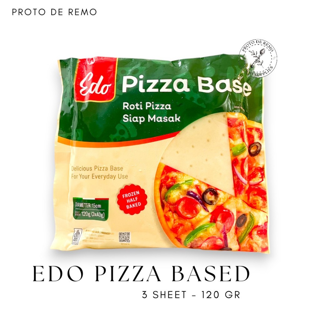 

Edo Pizza Base | Kulit Pizza 120gr - 3pcs