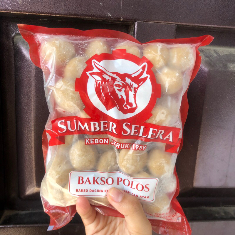 

Sumber Selera Bakso Sapi Polos 50pcs