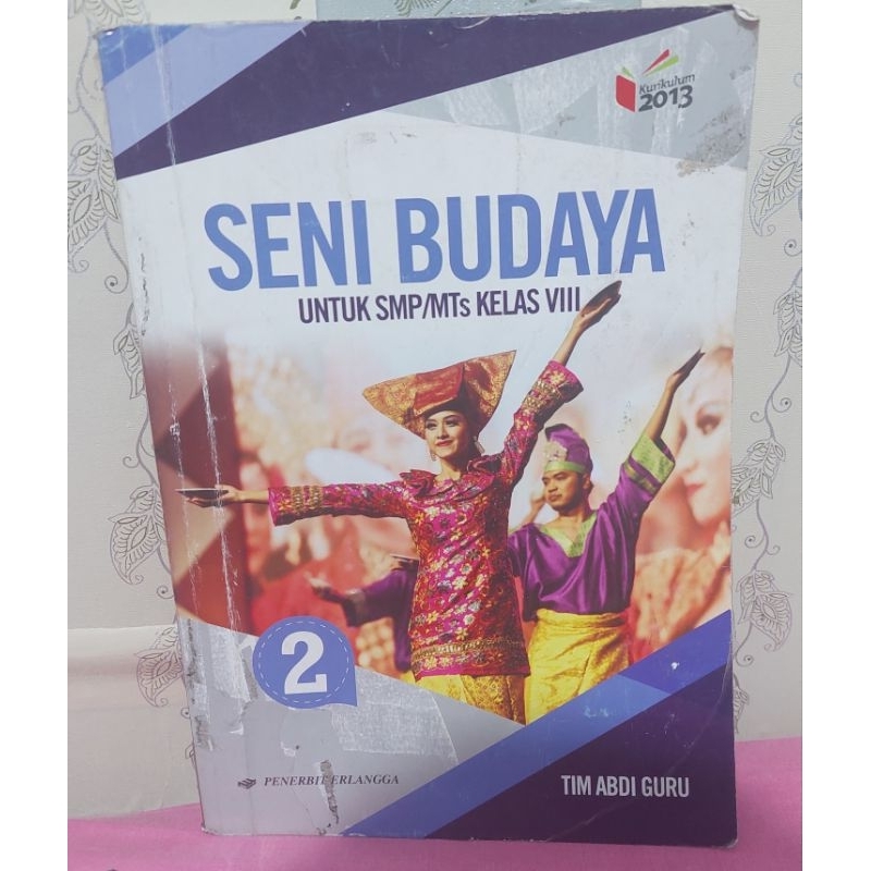 BUKU SENI BUDAYA KELAS 8 SMP ERLANGGA