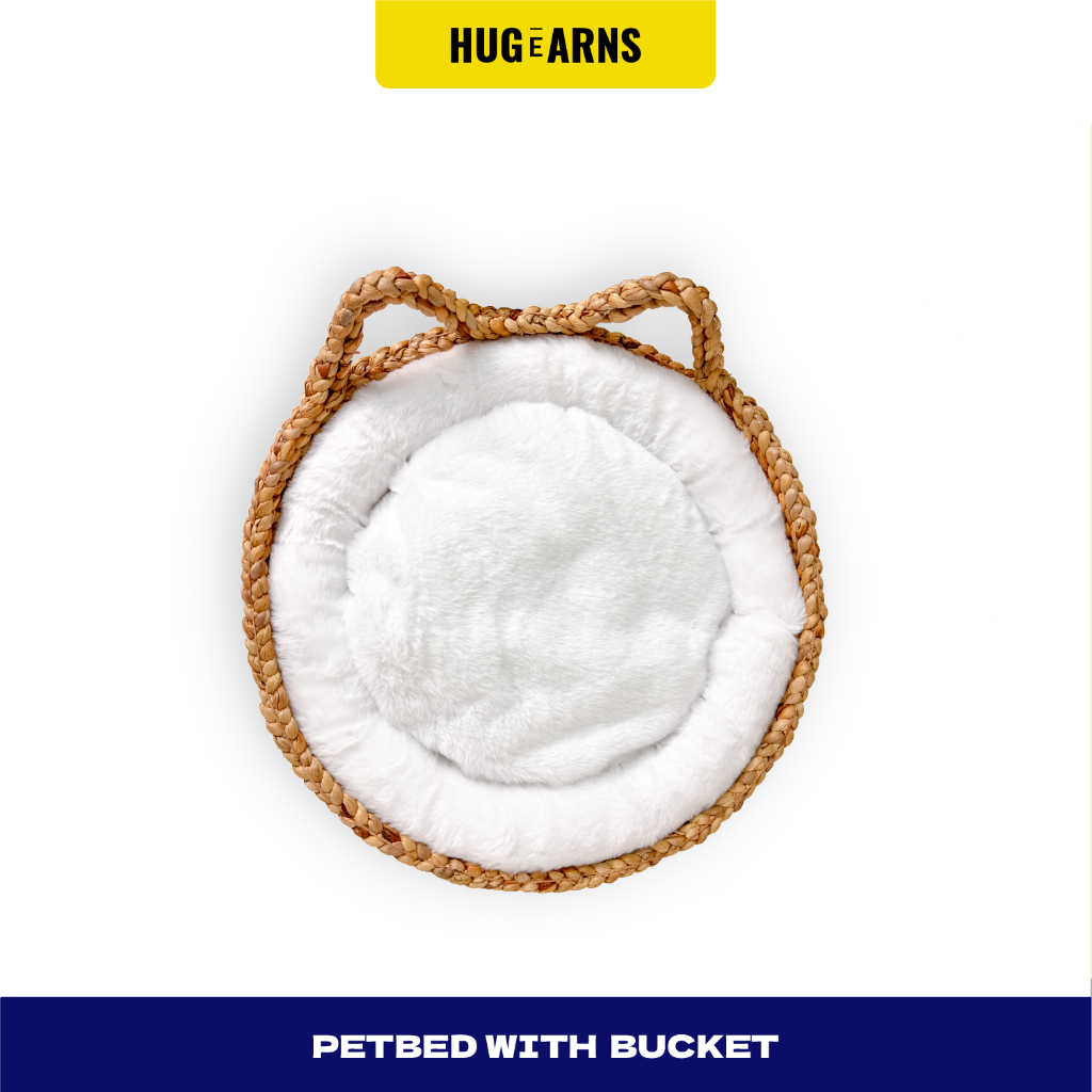 HUGeARNS - Tempat Tidur Kucing / Keranjang Kucing / Kasur Kucing Hewan Peliharaan / Kasur Anjing Kas