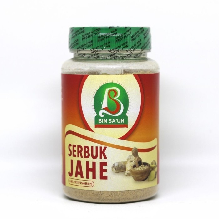 

Serbuk Jahe Bin SA'UN isi 120 gram 100% jahe murni