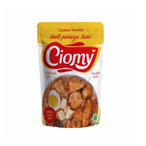 

- Cuanki Kuah Keju Pouch Mie Kuning