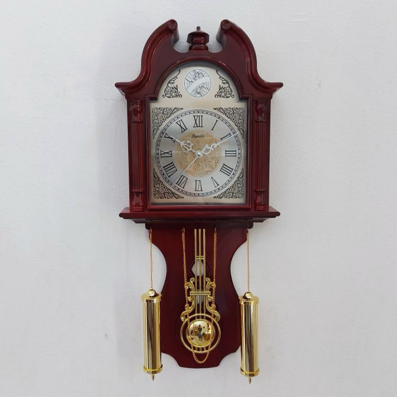 jam dinding bandul 1405/jam dinding bandul cantik/jam bagus jam dinding klasik bandul dan musik perj