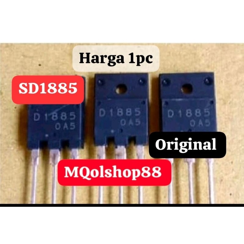 D1885 SD1885 2SD1885 ORIGINAL TRANSISTOR IGBT PSU SUPPLY POWER AMPLIFIER
