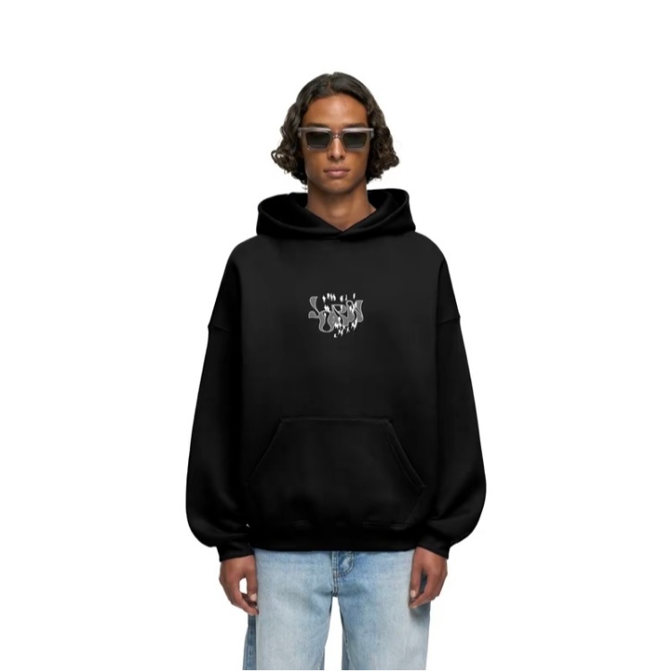 DOOMMARKET - Hoodie Boxy JORN Fit 'Crowd' Hoodie Boxy Oversized